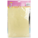 Tan Art Star Easter Bunny Mask Kit Makes 18 Easter