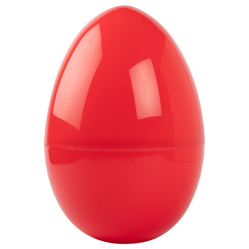 Firebrick Art Star Easter Large Fillable Plastic Egg Red 30x20cm Easter