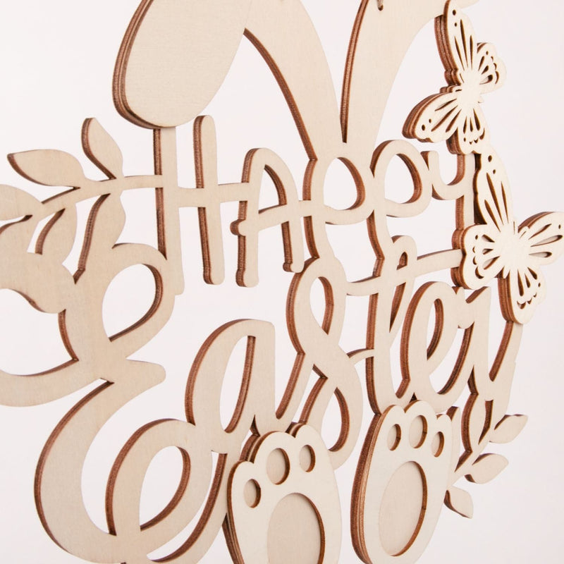 Art Star Happy Easter Plywood Wall D cor 29 5 X 24 5x 0 8cm art-star-happy-easter-plywood-wall-d-cor-29-5-x-24-5x-0-8cm
