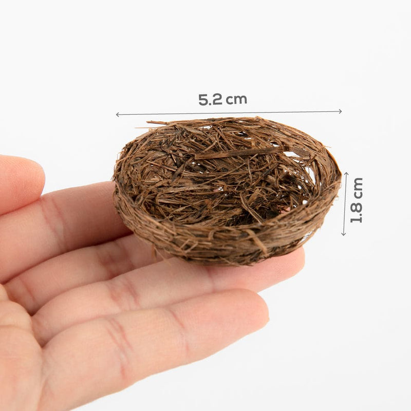 Misty Rose Art Star Easter Sisal Nests 5cm diameter 4pc Easter