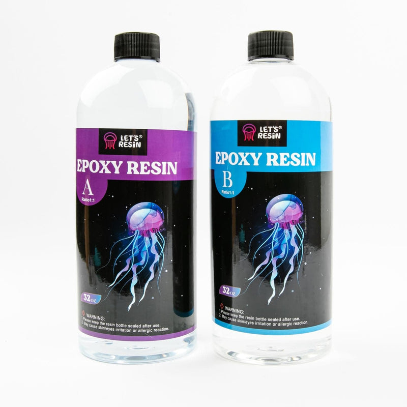 White Smoke Let's Resin Clear Epoxy Resin 1892mL Resins for Casting