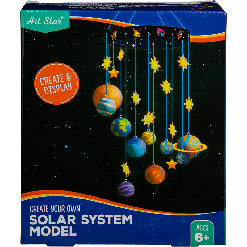 Goldenrod Art Star Create Your Own Solar System Model Kids Craft Kits