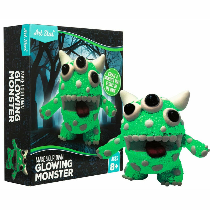 Dark Slate Gray Art Star Make Your Own Glowing Monster Kids Craft Kits
