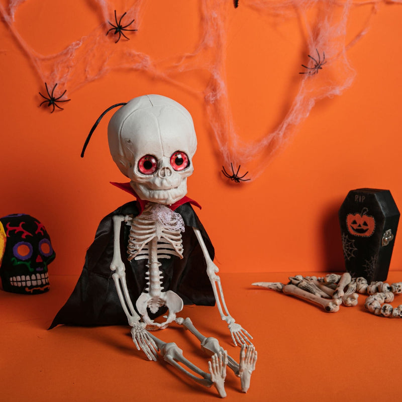 Chocolate Hanging Big Head Vampire Skeleton 45cm Halloween