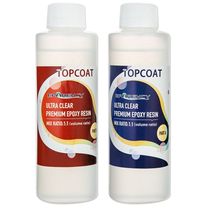 Antique White Top Coat Ultra Hard Ultra Clear Epoxy Resin 500ml 1:1 by Volume Resins for Casting