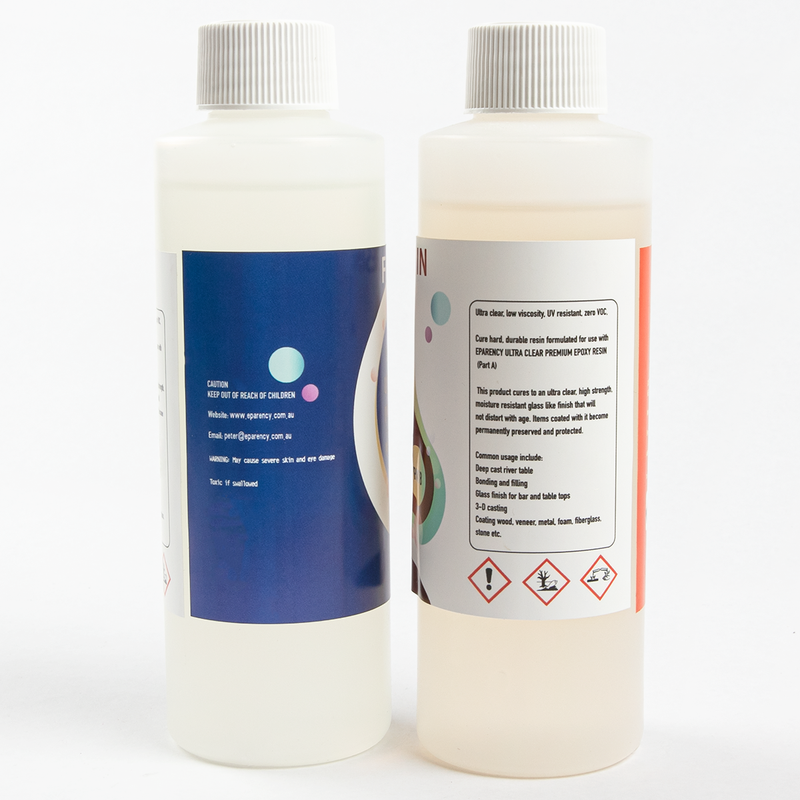 Beige Clear and Flexible Epoxy Resin 500ml 1:1 by Volume Resins for Casting