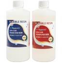 Beige Clear and Flexible Epoxy Resin 1000ml 1:1 by Volume Resins for Casting