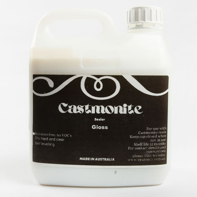 Black Castmonite Sealer Gloss Finish 2kg Resins for Casting