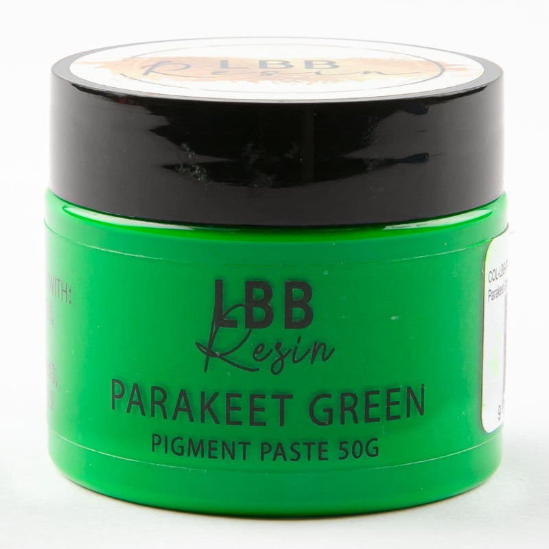 Beige LBB Resin Pigment Paste 50g Parakeet Green Resin Dyes Pigments and Colours