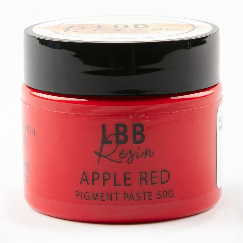 Maroon LBB Resin Pigment Paste 50g Apple Red Resin Dyes Pigments and Colours