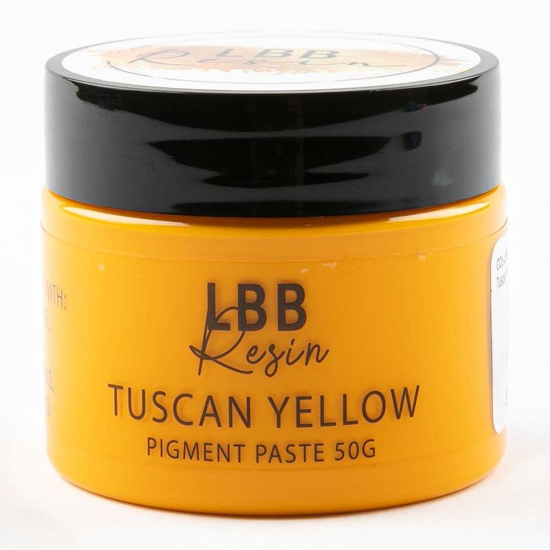 Dark Slate Gray LBB Resin Pigment Paste 50g Tuscan Yellow Resin Dyes Pigments and Colours