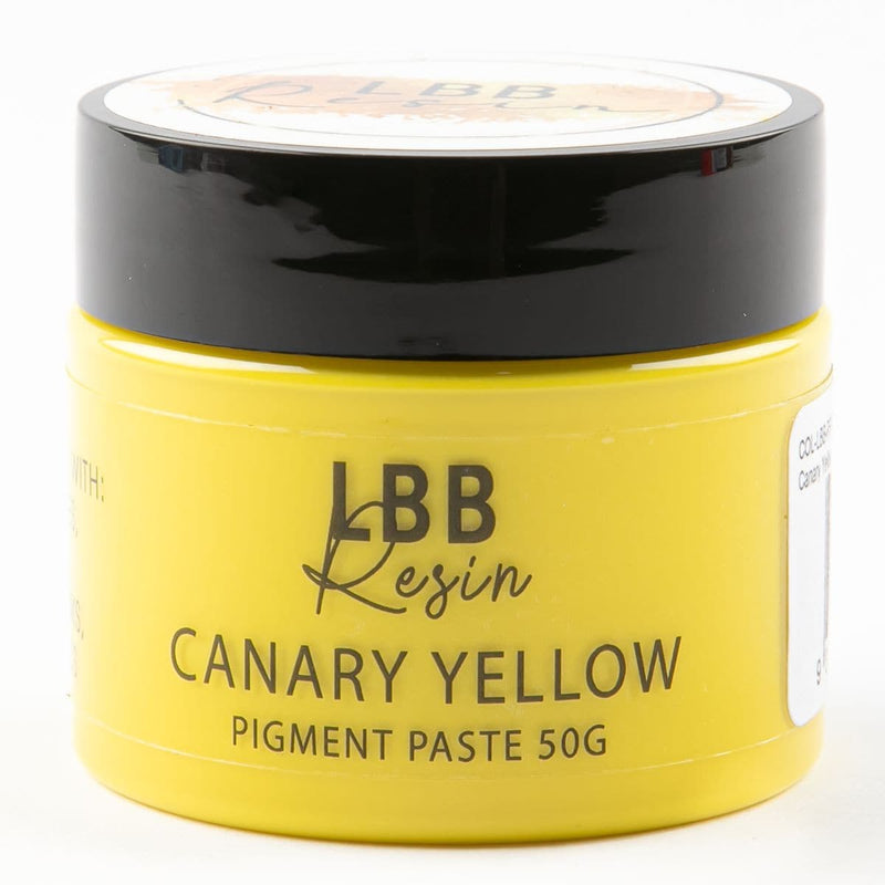 Dark Slate Gray LBB Resin Pigment Paste 50g Canary Yellow Resin Dyes Pigments and Colours