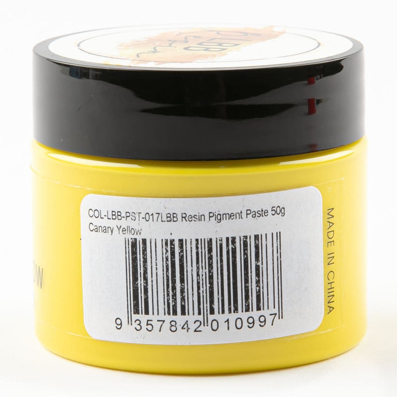 Dark Olive Green LBB Resin Pigment Paste 50g Canary Yellow Resin Dyes Pigments and Colours