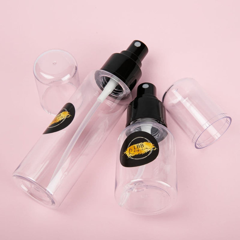 Thistle LBB Resin Accessory- Clear Spray Bottle with Cap Set of 2 Modelling and Casting Tools and Accessories