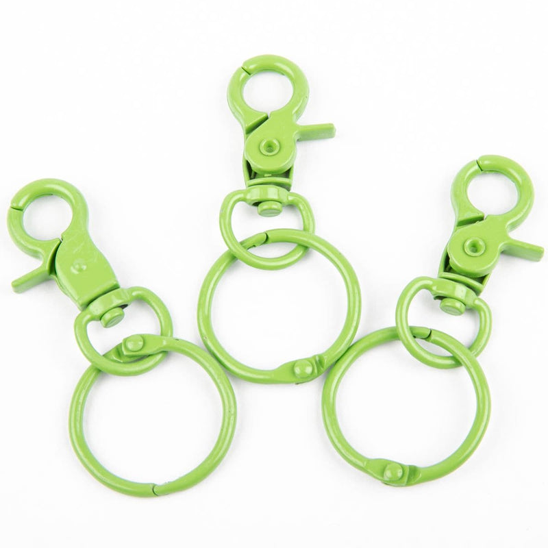 Beige LBB Resin Accessory- Lobster Clasp Keyring With Hook 5 pack Green Modelling and Casting Tools and Accessories