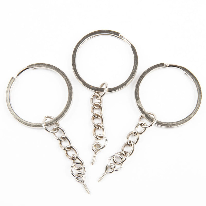 White Smoke LBB Resin Accessory- Metal Keyring With Hook 10 Piece Modelling and Casting Tools and Accessories