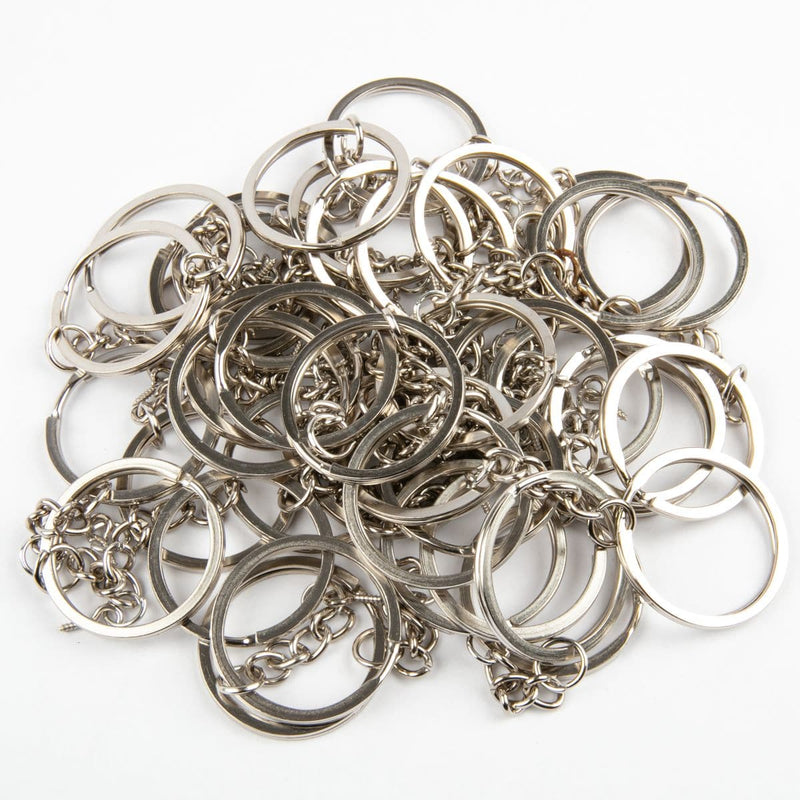 Beige LBB Resin Accessory- Metal Keyring With Hook 40 Piece Modelling and Casting Tools and Accessories