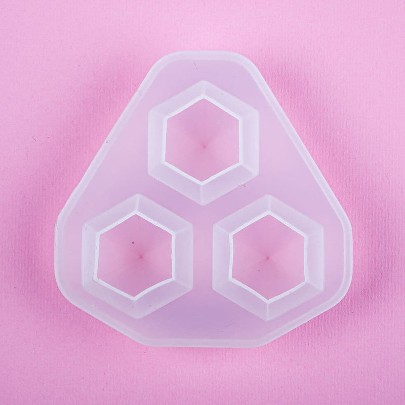 Plum Resin Mould   3 Piece Crystal Mould Resin Craft Moulds