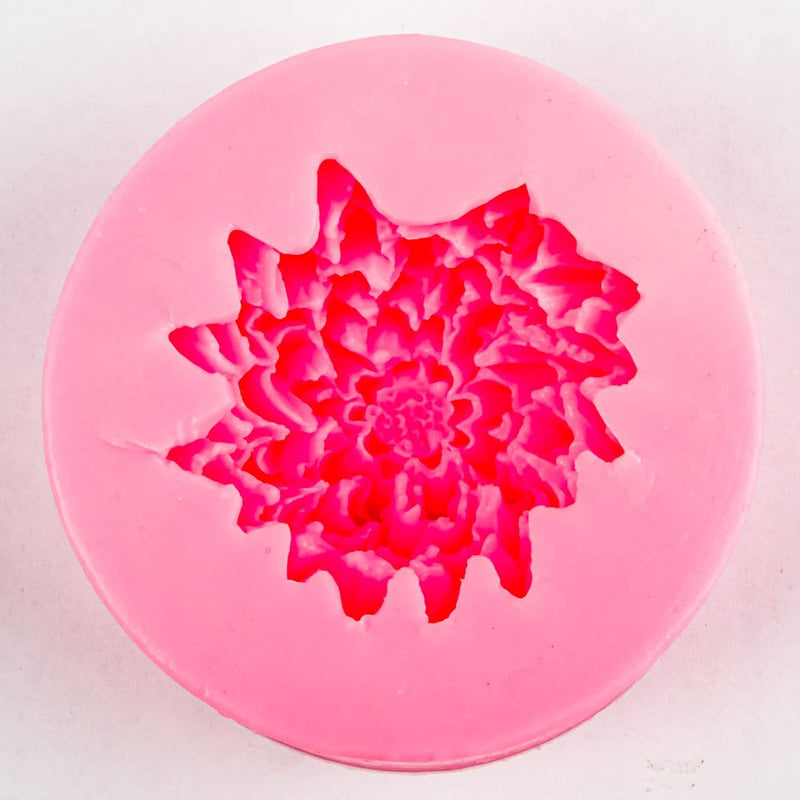 Pink Resin Mould   3D Flower Moulds Chrysanthemum Resin Craft Moulds