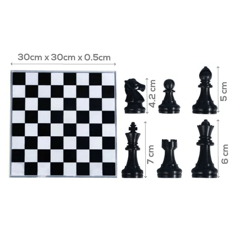 Black Resin Mould   Chess Board and Pieces Mould Resin Craft Moulds