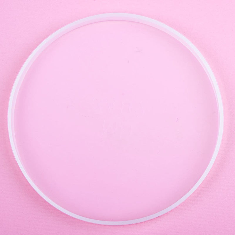 Pink Resin Mould   Coaster Mould-Round Resin Craft Moulds