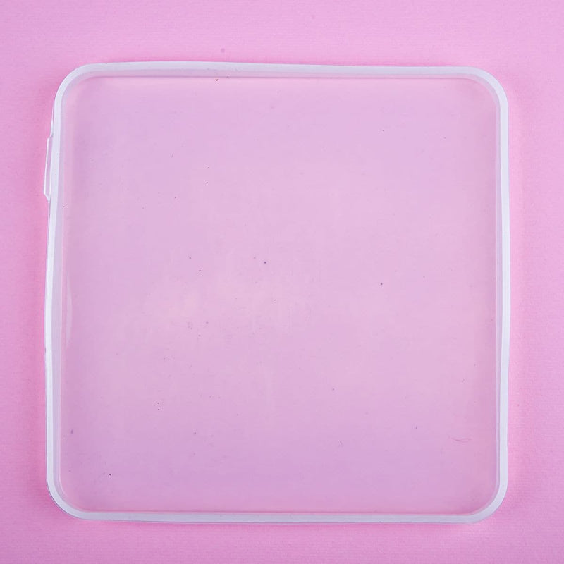 Plum Resin Mould   Coaster Mould-Square Resin Craft Moulds