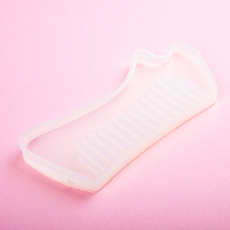 Misty Rose Resin Mould   Hair Comb Mould-Comb 1 Resin Craft Moulds