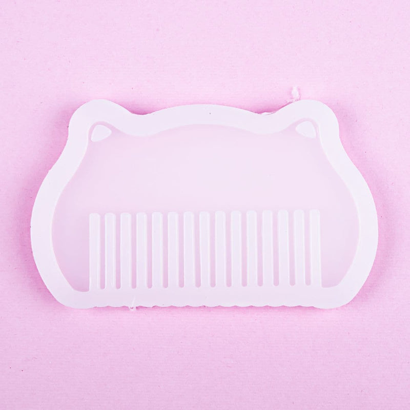 Lavender Resin Mould   Hair Comb Mould-Comb 3 Resin Craft Moulds