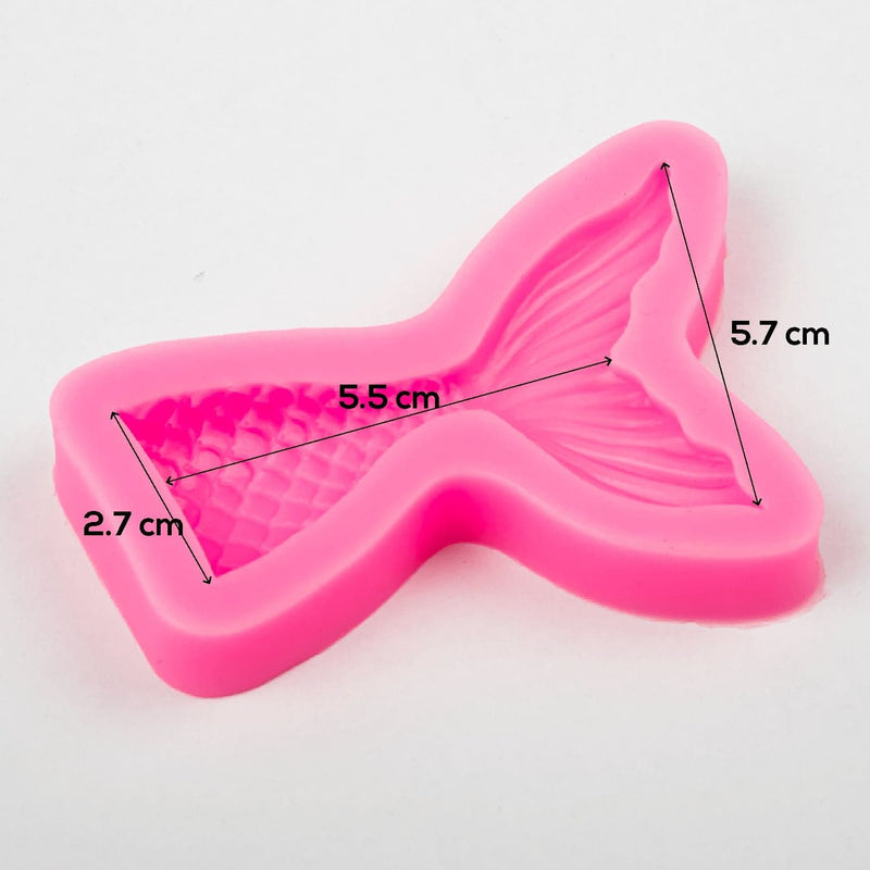 Misty Rose Resin Mould   Mermaid Tail Silicone Mould-Small Resin Craft Moulds