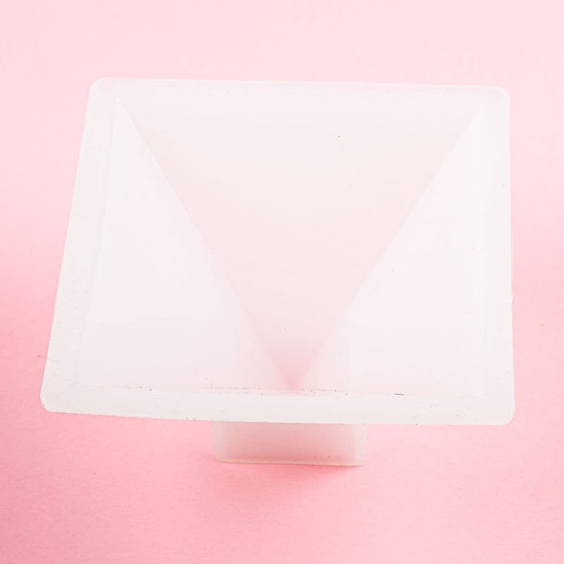 Misty Rose Resin Mould   Pyramid Mould Silicone-Large Resin Craft Moulds