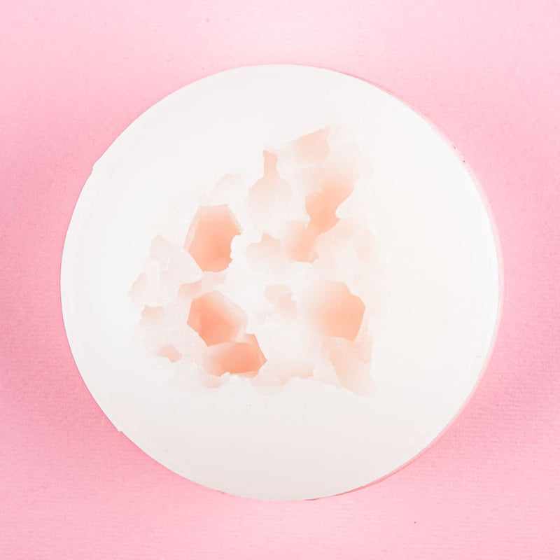 Misty Rose Resin Mould   Silicone crystal Moulds -Silicone Geode Quartz Crystal Jewel-Mould