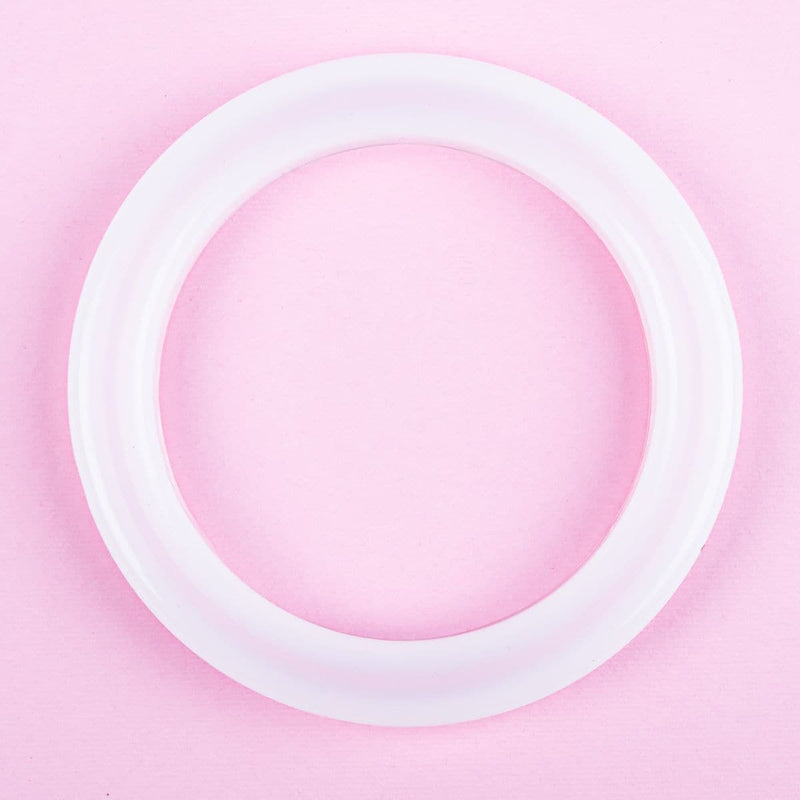 Misty Rose Resin Mould   Silicone Jewellery Mould - Round Bracelet Mould 80mm diameter Resin Craft Moulds