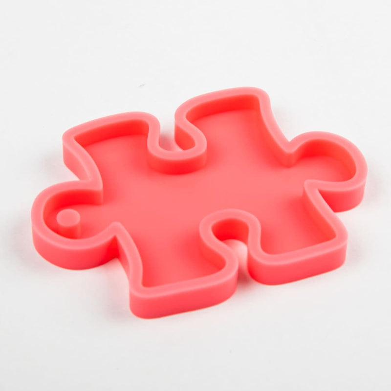 Tomato Resin Mould   Silicone Keyring - Puzzle Piece Resin Craft Moulds