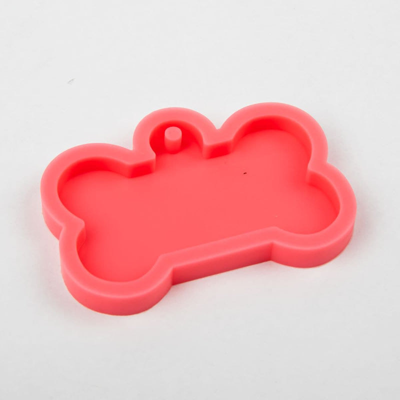 Tomato Resin Mould   Silicone Keyring Mould - Dog Bone Resin Craft Moulds