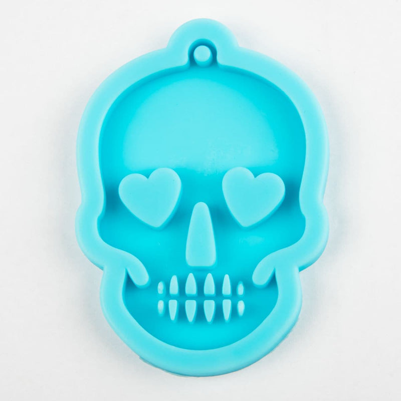 Lavender Resin Mould   Silicone Keyring Mould - Sugar Skull Resin Craft Moulds