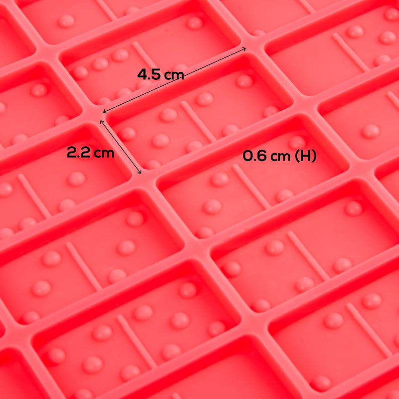 Tomato Resin Mould   Silicone Mould - Dominoes Mould-Medium Resin Craft Moulds