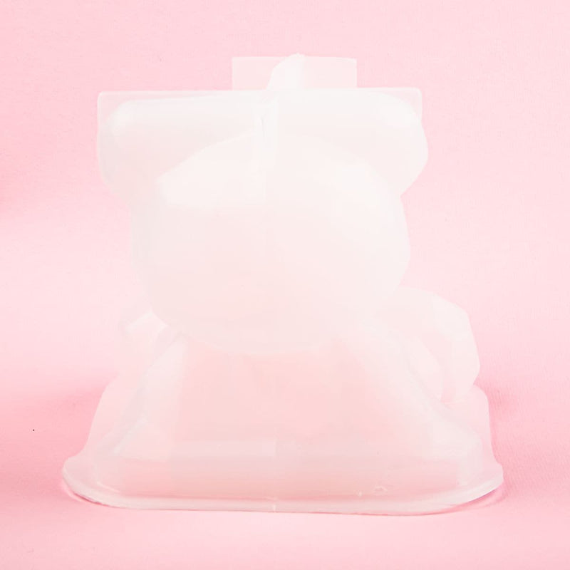 Misty Rose Resin Mould   Sitting Teddy Bear Mould Resin Craft Moulds