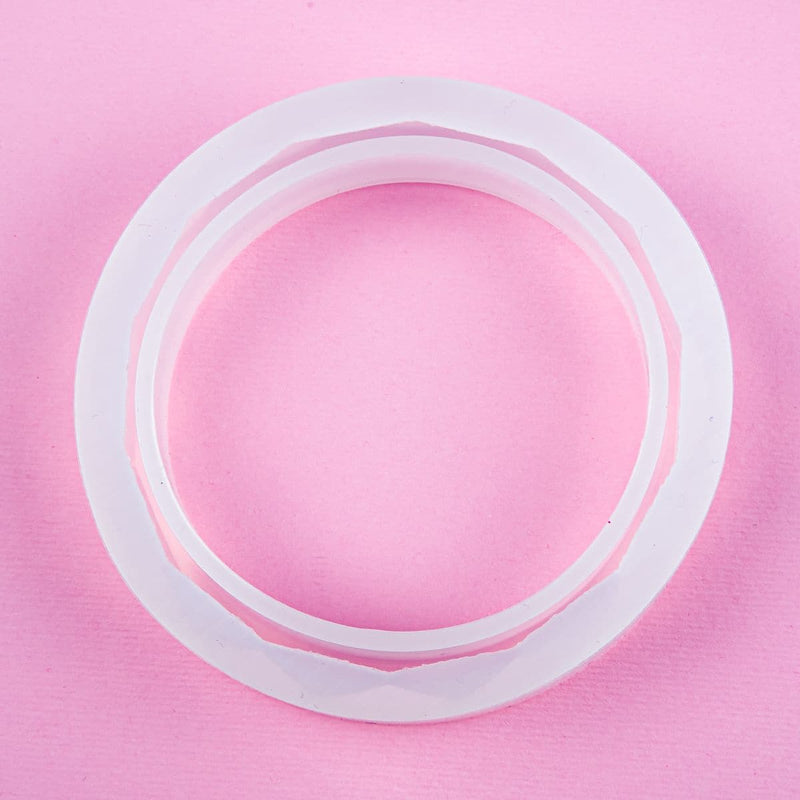 Pink Resin Mould   Small Bracelet Mould 65mm Resin Craft Moulds