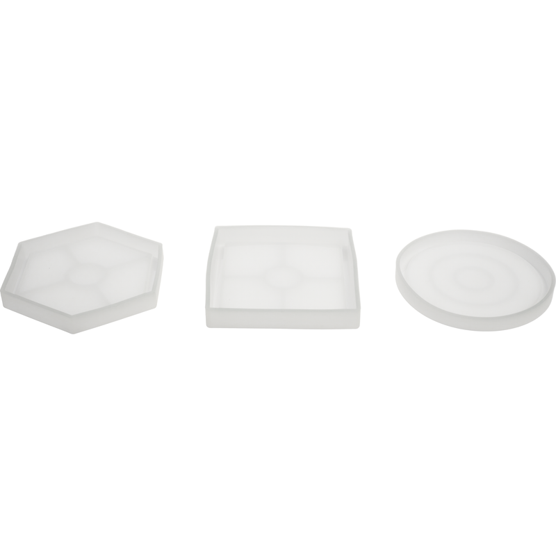 Light Gray Coaster Resin Kit All Resin Craft Supplies