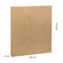 Dark Khaki The Art Studio Wooden Panel 20x25cm 20mm Deep Wooden Painting Boards