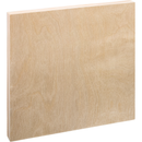 Tan The Art Studio Wooden Panel 30x30cm 20mm Deep Canvas and Painting Surfaces