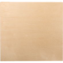 Tan The Art Studio Wooden Panel 40x40cm 20mm Deep Canvas and Painting Surfaces