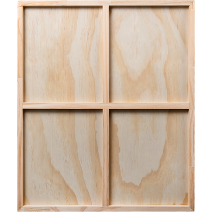 Tan The Art Studio Wooden Panel 50x60cm 20mm Deep Wooden Painting Boards