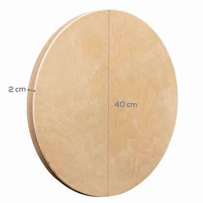 Tan The Art Studio Round Wooden Panel 40cm Diameter 20mm Deep Canvas and Painting Surfaces