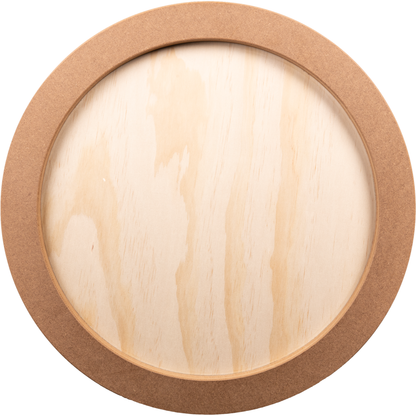 Wheat The Art Studio Round Wooden Panel 50cm Diameter 20mm Deep Wooden Painting Boards