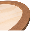 Bisque The Art Studio Round Wooden Panel 50cm Diameter 20mm Deep Wooden Painting Boards