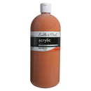 Sienna Eraldo di Paolo Acrylic Paint 1Lt Raw Sienna Acrylic Paints