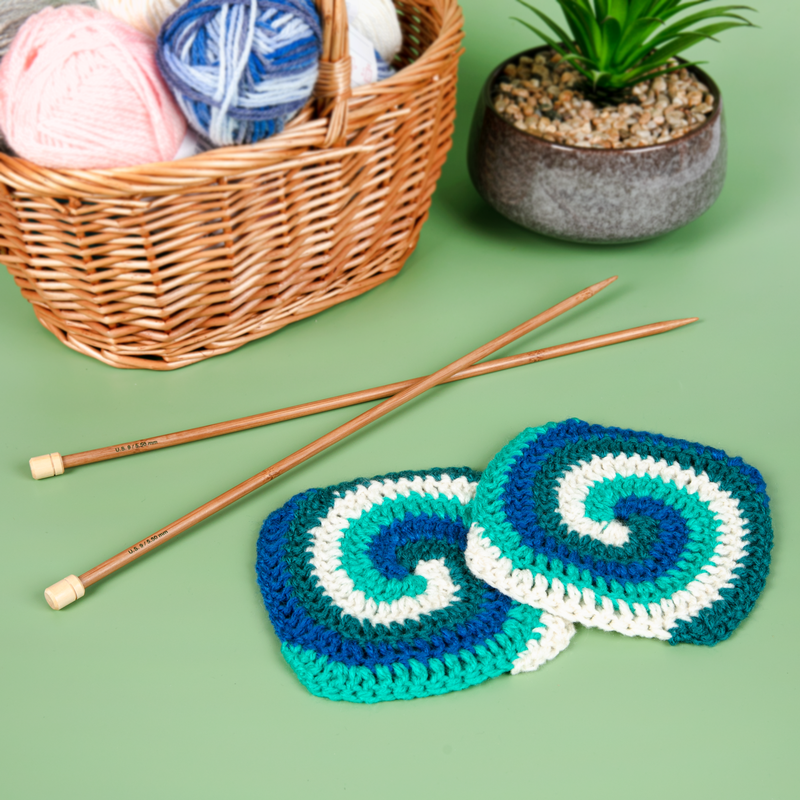 Dark Sea Green Urban Crafter 100% Premium Acrylic Yarn-Blue Wing, 8 Ply, 50g Knitting and Crochet Yarn