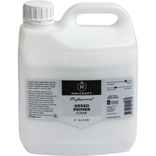 Light Gray Holcroft  Professional Acrylic Clear Gesso 2 Litre Acrylic Paints