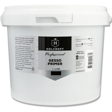 Light Gray Holcroft  Professional Acrylic White Gesso 2 Litre Acrylic Paints
